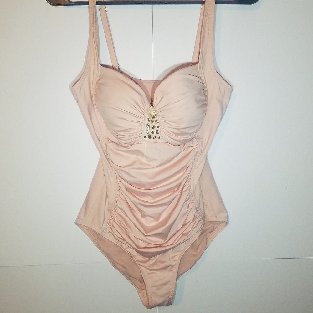 Jantzen Light Pink One Piece Swimsuit NWOT
